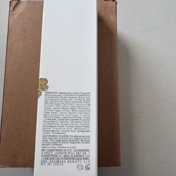 Sweet Chef Ginger Vitamin C Powershot Polishing Face Mask 100ml NEW Brightening - Picture 4 of 5